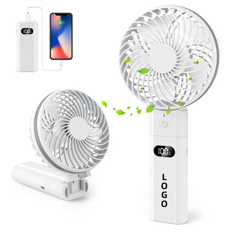 5200Mah Handheld Fan Foldable Usb Rechargeable Battery