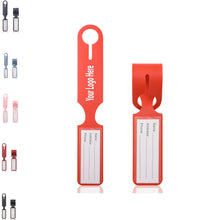 PU Leather Luggage Tag