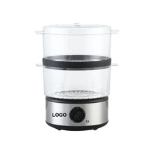 Electric 2-Tier 5-Quart Stainless Steel Steamer