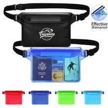 Pvc Waterproof Pouch W/Adjustable Waist Strap