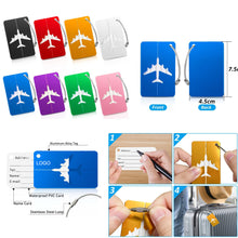 Aluminum Luggage Tag For Suitcases