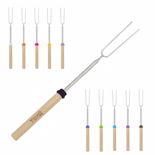 Adjustable Retractable Stainless Steel Barbecue Fork