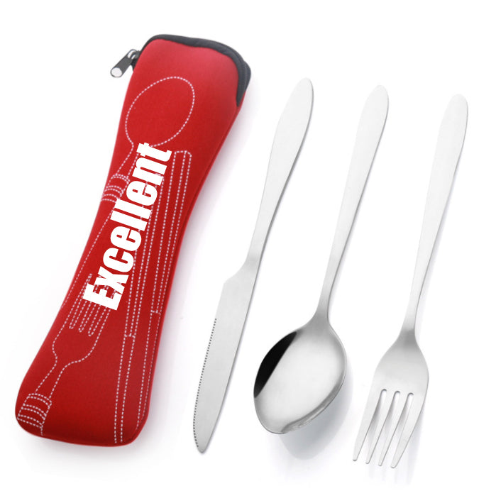 Stainless Steel Portable Tableware