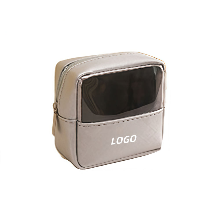 Mini Tote Square Bag Cosmetic Bag PU Waterproof