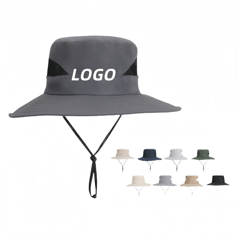 Outdoor Hiking Hat With Large Brim Sunscreen Visor