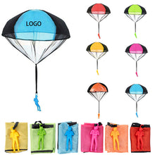 Children Hand Throwing Parachute Toy