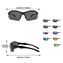 Half-Rim Polarized Sunglasses