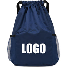 Wide Shoulder Strap String Bag With Mesh Pockets