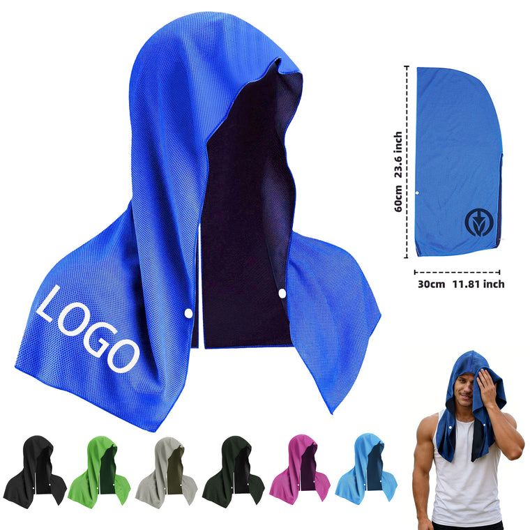 Uv Protection Cooling Hoodie Towel