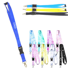 Neck Lanyard With Safe Removable Buckle Premium Soft Fabric