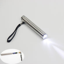 Mini Led Stainless Steel Keychain Keylight