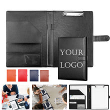 A4 Pu Leather Clipboard Folder With Magnetic Closure