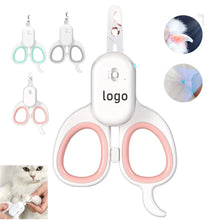 Kitten Claw Trimmer With Ultra Led Light Avoid Over Cutting