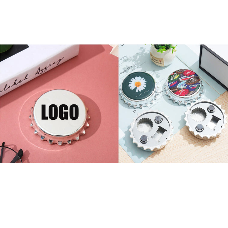 Magnetic Refrigerator Sticker Bottle Opener