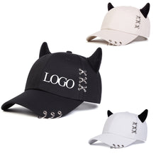 Safety Pin Metal Ring Baseball Cap