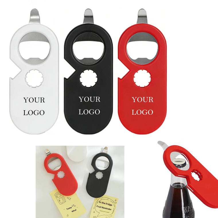 5-in-1 Magnetic Manual Bottle Opener Refrigerator Sticker