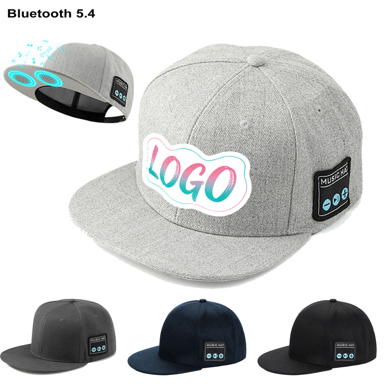 Bluetooth Dual-Speaker Baseball Cap