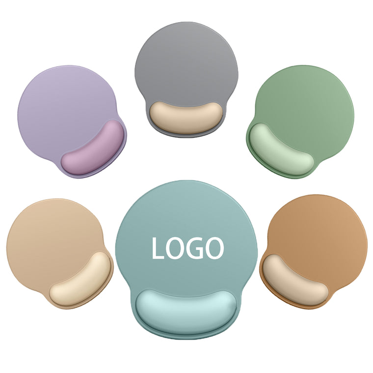 Color Blocking Wrist Protection Mouse Pad
