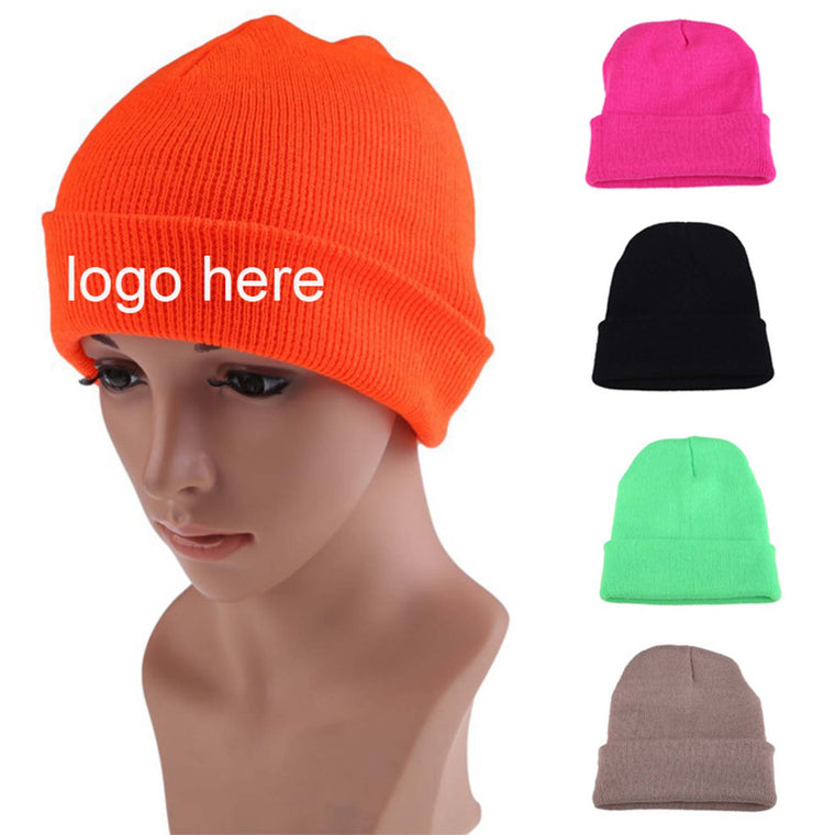 Fleece-Lined Knit Cap