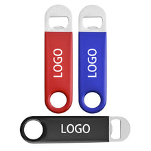 Stainless Steel Bottle Opener with Rubber Coated