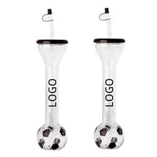 20oz Soccer Cup Creative Shape Plastic Straw Cup