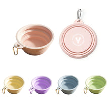 Macaron-Colored Pet Collapsible Bowl