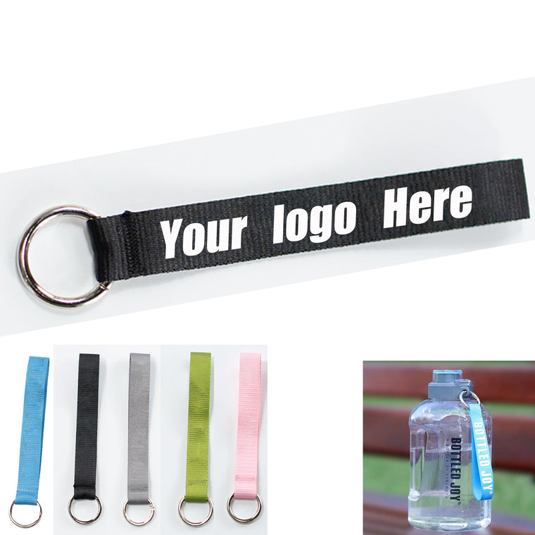 Colorful Polyester Lanyard Key Chain