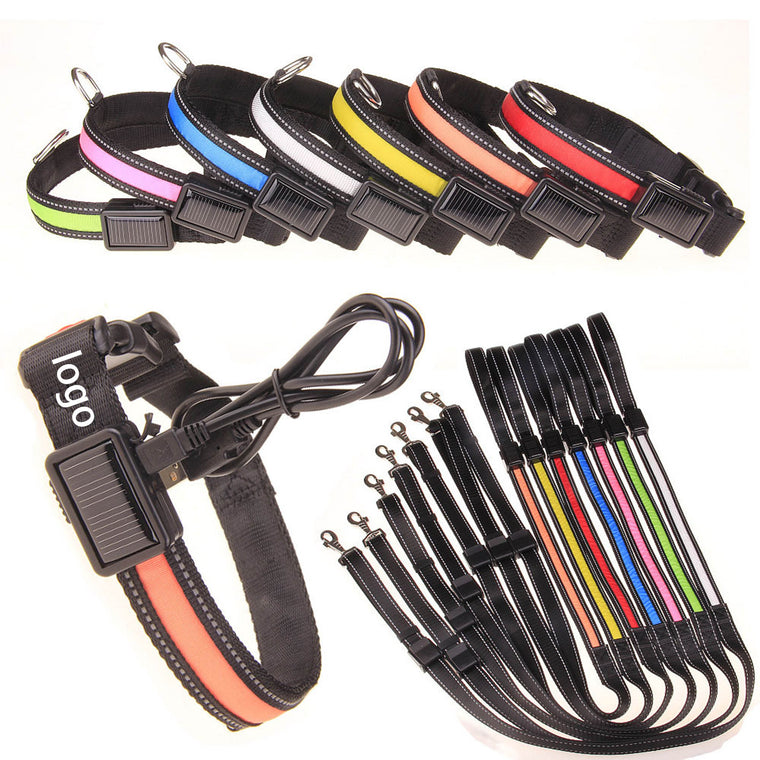 Solar-Powered Collar & Drawstring