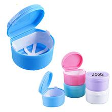 Portable Denture Brush Retainer Case