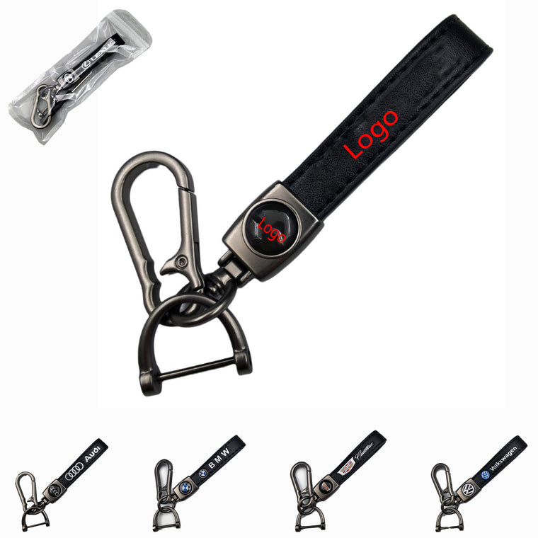 Metal Car Keychain with Custom Logo Design