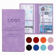 Car Registration And Insurance Card Holder Organizer