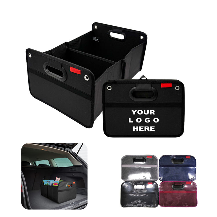 Portable Folding Car Trunk Storage Organizer