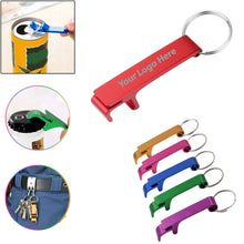 Aluminum Alloy Bottle Opener/Key Chain