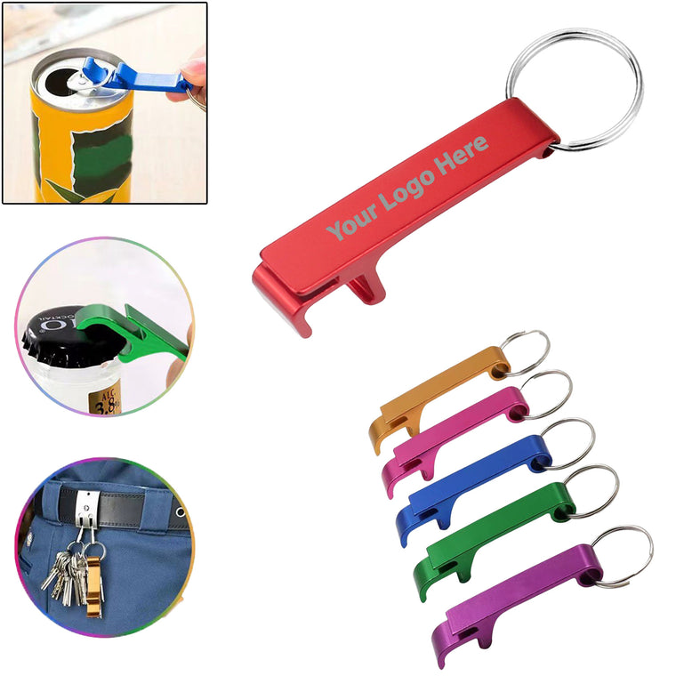 Aluminum Alloy Bottle Opener/Key Chain