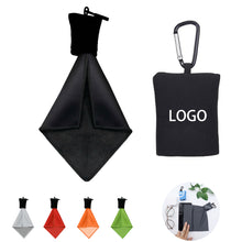 Eyeglasses Cleaning Microfiber Cloth Keychain Pouch