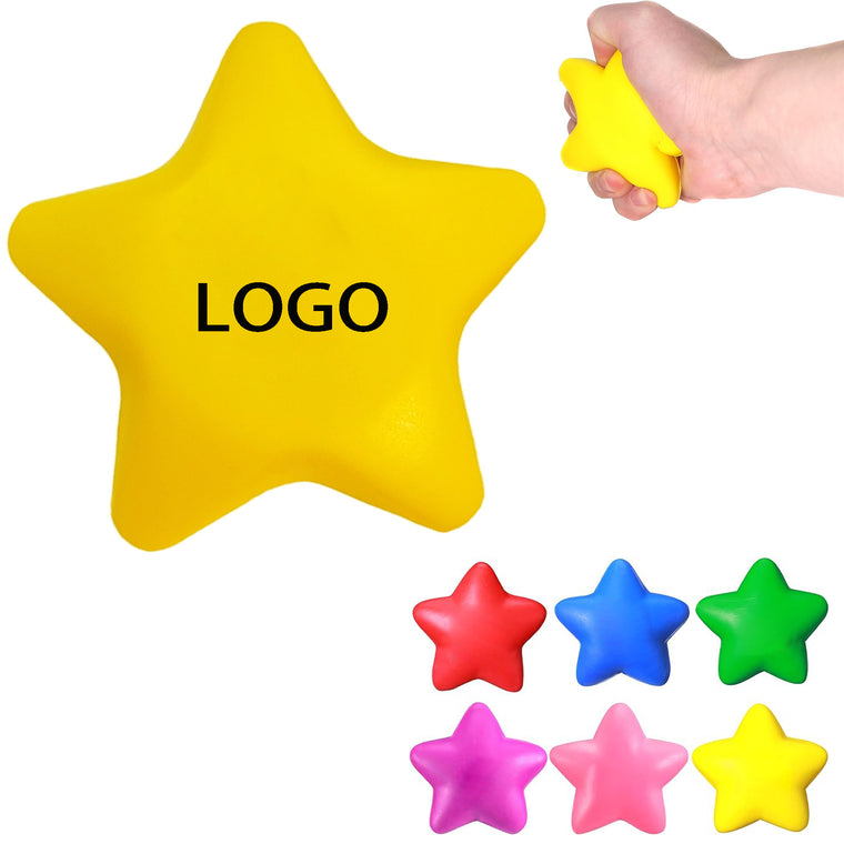 Bulk PU Foam Stress Eliminator Relief Ball Star