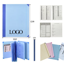 Manila Pocket Accordion File Folder