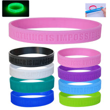 Custom Fluorescence Silicone Wristband