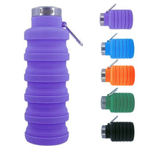 Collapsible Silicone Water Bottle