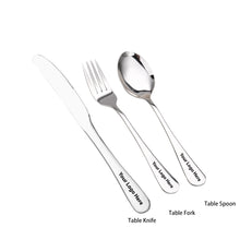 Stainless Steel Tableware Set