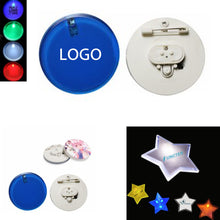Glow In The Dark Led Button Badge