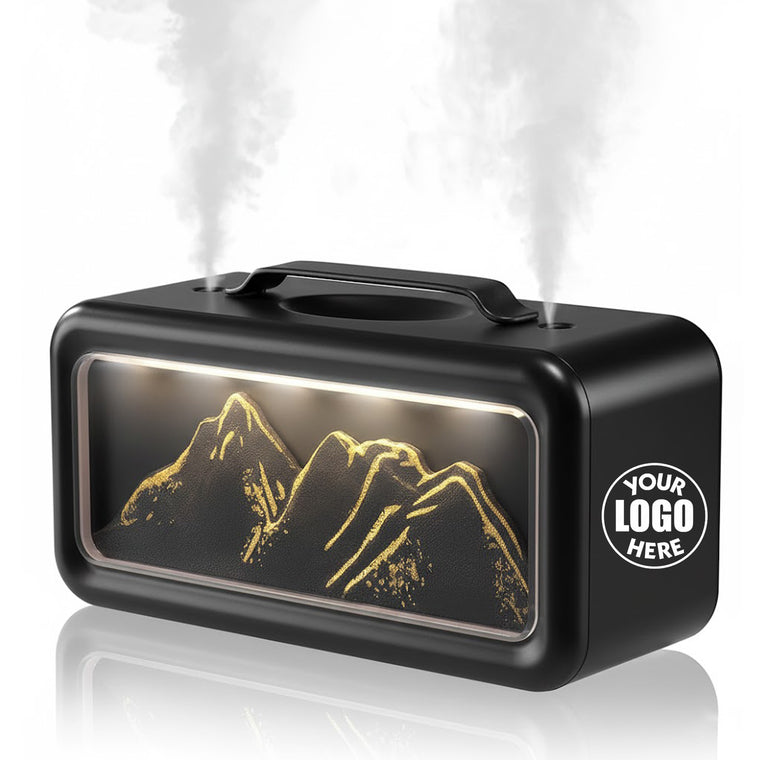 600ml Cool Mist Humidifier Quiet Night Light Bedroom