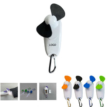 2 In 1 Mini Led Fan With Flashlight
