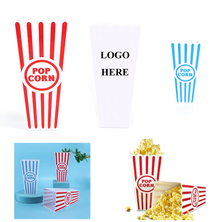 7 ½″ H Plastic Full-Color Printing Popcorn Buckets