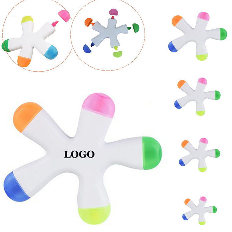 Starfish Highlighters Five-Color