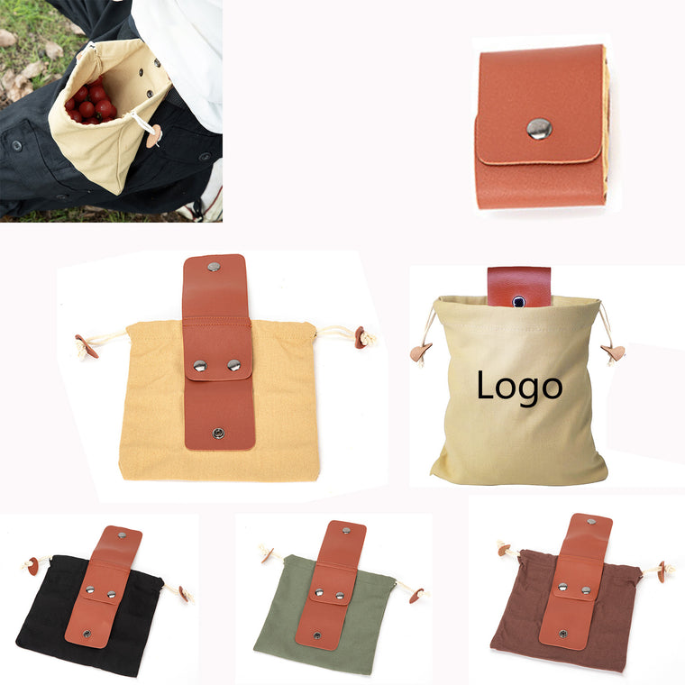 Foldable Canvas Foraging Bag