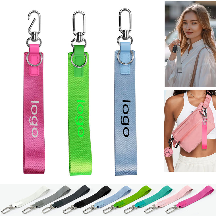 Nylon Wrist Strap Keychain