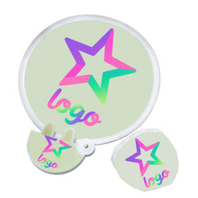 Full Color Custom Twist & Fold Hand Fan