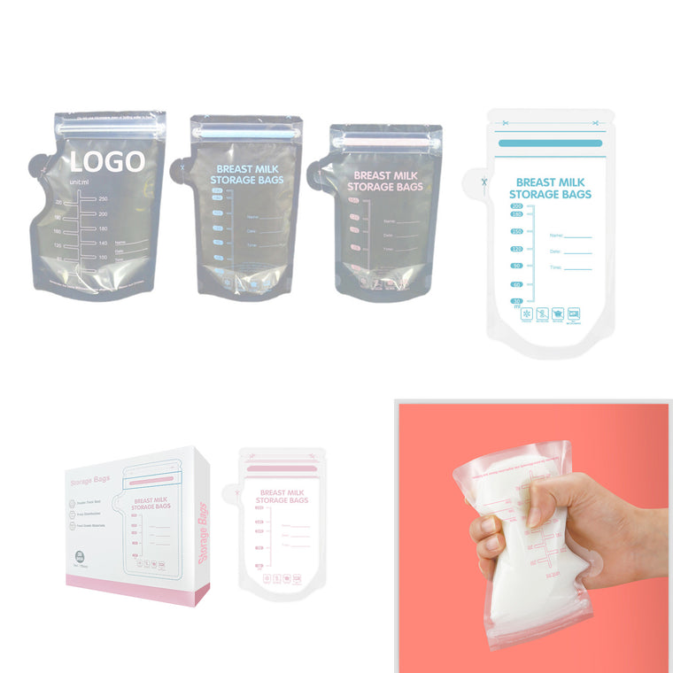 30PCS Disposable Portable Breast Milk Storage Bags