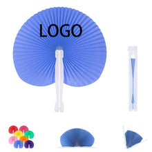 Folding Round Paper Fans